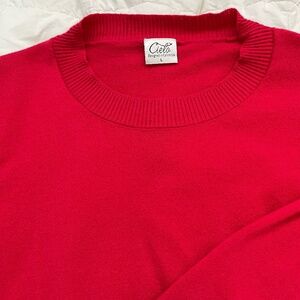 Cropped Red Sweater